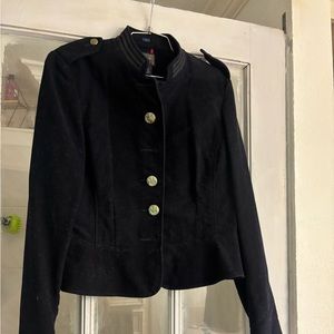 Ralph Lauren military velvet blazer